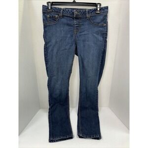 Ana Pants Women's Size Large Dark Wash Blue Jeans